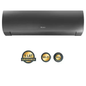 GREE FAIRY DARK (R32) KLIMATYZATOR ŚCIENNY 2,7 KW GWH09ACC-K6DNA1F - KOMPLET