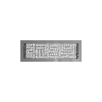 KRATKI KRATKA KOMINKOWA ABC SZLIFOWANA 170X490 MM