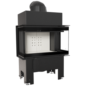 KRATKI NBC KOMINEK POWIETRZNY NBC/BSL/P/680/280 Z BOCZNYM OTWIERANIEM DRZWI