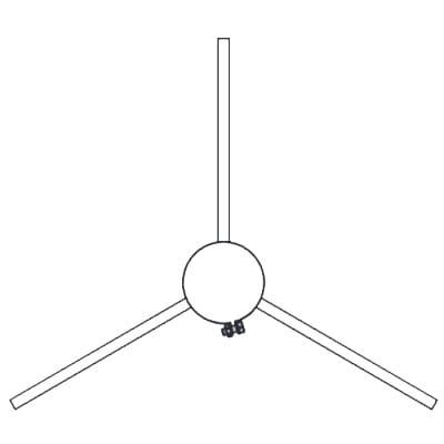 VIESSMANN ELEMENT DYSTANSOWY SPALINOWY (3 SZT.) FI 80 7535897