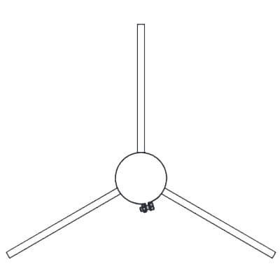 VIESSMANN ELEMENT DYSTANSOWY SPALINOWY (3 SZT.) FI 80 7535897
