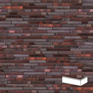 KING KLINKER PŁYTKA KĄTOWA VALYRIA STONE LF02 KING SIZE 115/240x52x14 MM