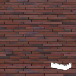 KING KLINKER PŁYTKA KĄTOWA MAGHREB FIRE LF10 KING SIZE 115/240x52x14 MM