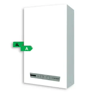 TERMET PODGRZEWACZ WODY TERMAQ ELECTRONIC ECO GE-24-02 O MOCY 9,1-24,0 KW NA GAZ 2E-G20 (ZIEMNY GZ-50)