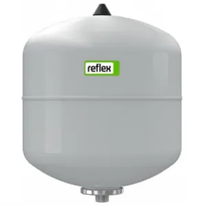 REFLEX S8 NACZYNIE PRZEPONOWE SOLARNE 8L 10 BAR 8703900 (kolor szary, przyłącze 3/4", temp. pracy 70C)