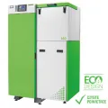 SAS BIO EFEKT KOCIOŁ 5 KLASY Z CZOPUCHEM DO GÓRY 14 KW PRAWY Z KLAPĄ PO SKOSIE