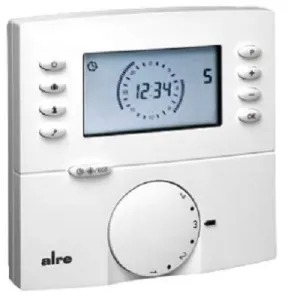 STRAWA PRZEWODOWY TERMOSTAT POKOJOWY NATYNKOWY 230 V Z WYŚWIETLACZEM 55-005143