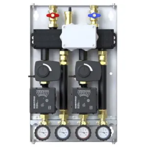 ZESTAW HYDRAULICZNY DEFRO DCM 20 2-OBIEGI (2 GR. Z ZAWOREM MIESZAJĄCYM I SIŁOWNIKIEM), POMPY ECOFLOW ENERGY PLUS 4/6 DCM-ECF-04
