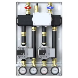 ZESTAW HYDRAULICZNY DEFRO DCM 20 2-OBIEGI (2 GR. BEZPOŚREDNIE), POMPY WILO PARA 15/6 DCM-WP-03