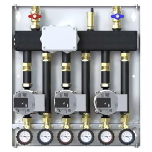 ZESTAW HYDRAULICZNY DEFRO DCM 20 3-OBIEGI (3 GR. BEZPOŚREDNIE), POMPY WILO PARA 15/6 DCM-WP-09