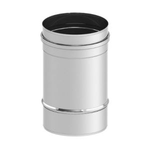 TERMET RURA SPALINOWA STALOWA Ø 100 25 CM Z USZCZELKĄ T 9000 04 02 70