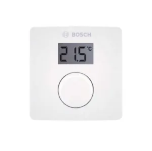 BOSCH CR 10 REGULATOR POKOJOWY DO 1 OBIEGU GRZEWCZEGO BEZ PROGRAMOWANIA CZASOWEGO 7738111105