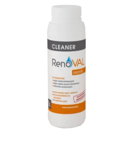 CZYŚCIK RENOVAL CLEANER CERAMIC DO USUWANIA WYKWITÓW SOLNYCH, WAPIENNYCH, NACIEKOWYCH, Z CERAMIKI, KLINKIERU I GRESU 1L