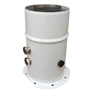 TERMET ADAPTER PROSTY TURBO BIAŁY Ø 80/125 DO PODGRZEWACZY AQUA COMFORT ECO T 9000 04 07 76