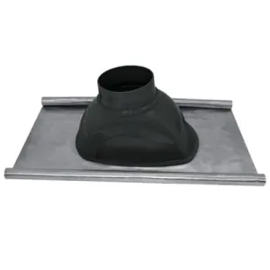 DEFRO SMART PRZEPUST DACHOWY Z PŁYTĄ OŁOWIANĄ 0-45° Ø 60/100 - 80/125 MM DFSMPDIOPP125