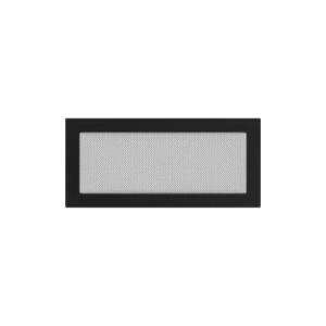 KRATKI KRATKA KOMINKOWA PROSTOKĄTNA CZARNA 170X370 MM