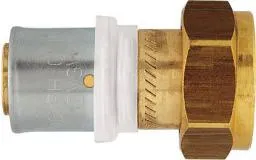 HERZ ZŁĄCZKA PROSTA Z PÓŁŚRUBUNKIEM, USZCZELNIENIE PŁASKIE ŚR: 32X3 - G 1 1/2" - P 7032 44 