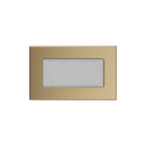 KRATKI KRATKA KOMINKOWA PROSTOKĄTNA ZŁOTO GALWANICZNE 110X170 MM