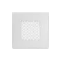 KRATKI KRATKA KOMINKOWA PROSTOKĄTNA BIAŁA 110X110 MM
