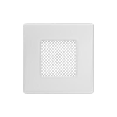KRATKI KRATKA KOMINKOWA PROSTOKĄTNA BIAŁA 110X110 MM