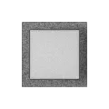 KRATKI KRATKA KOMINKOWA PROSTOKĄTNA CZARNO-SREBRNA 220X220 MM