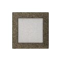 KRATKI KRATKA KOMINKOWA PROSTOKĄTNA CZARNO-ZŁOTA 170X170 MM