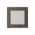KRATKI KRATKA KOMINKOWA PROSTOKĄTNA CZARNO-ZŁOTA 170X170 MM