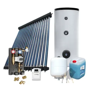 SUNEX PAKIET INSTALACJI SOLARNEJ 2x HP 22  + ZASOBNIK 300L 