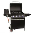 LANDMANN GRILL GAZOWY XL HIT 4.1 CZARNY LED 15KW