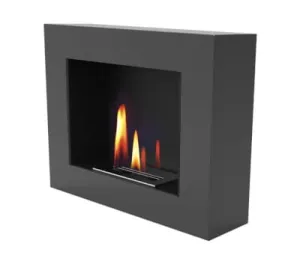 UNIFLAM BIOKOMINEK 50x40CM BOX GRAFIT BIO2-50x40-BOX-G