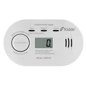 CZUJNIK CZADU Z WYŚWIETLACZEM LCD K5DCO FIRMY KIDDE