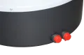 SUNEX DROPS M4.1 POMPA CIEPŁA DO CWU 2,5KW STEROWNIK MANUALNY Z EKRANEM GRAFICZNYM