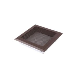 KRATKA KOMINKOWA BRĄZ BROKATOWY 16x16CM  