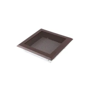 KRATKA KOMINKOWA BRĄZ BROKATOWY 16x16CM  