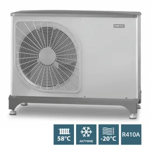 NIBE F2040 12 KW POWIETRZNA POMPA CIEPŁA TYPU MONOBLOK O MODULOWANEJ MOCY Z WBUDOWANĄ FUNKCJĄ CHŁODZENIA 064092