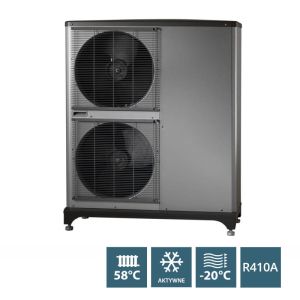 NIBE F2040 16 KW POWIETRZNA POMPA CIEPŁA TYPU MONOBLOK O MODULOWANEJ MOCY Z WBUDOWANĄ FUNKCJĄ CHŁODZENIA 064108