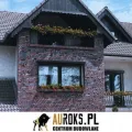 CEGŁA KLINKIEROWA SZCZELINOWA KOLOR RUSTIKA RF 250x120x65 MM - aranżacja
