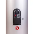 PROECO ZASOBNIK 200L Z 2 WĘŻOWNICAMI - STAL NIERDZWNA