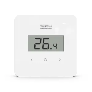 TECH BIAŁY PRZEWODOWY REGULATOR POKOJOWY R-12B DEDYKOWANY DO SERII X,12 WG.11.0670