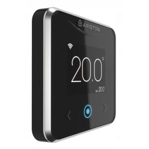 ARISTON CUBE S NET WIFI CZARNY PRZEWODOWY TERMOSTAT POKOJOWY DO WSPÓŁPRACY Z ARISTON NET 3319126