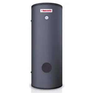 HUCH ENTEC KXD 200 EMALIOWANY ZASOBNIK C.W.U. 200 L Z WĘŻOWNICĄ O POWIĘKSZONEJ POJEMNOŚCI 2,53 M2 DO POMP CIEPŁA