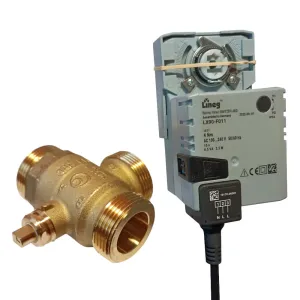 DEFRO SDR DN25 1" ZAWÓR STREFOWY PRZEŁĄCZAJĄCY DO POMP CIEPŁA DEFRO DHP (kpl.) - autoryzowany dystrybutor !!!