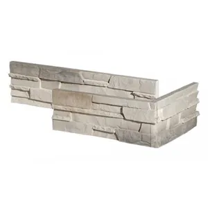 STONES KAMIEŃ DEKORACYJNY PŁYTKA KĄTOWA SAKURA 1  340/155x145x14-26MM OP. 0,87MB