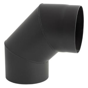 DARCO KOLANO CZARNE STAŁE 90 STOPNI FI 120 KS120/90-CZ2