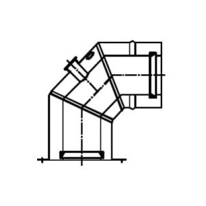 TERMET ADAPTER KONCENTRYCZNY (KOLANO) DO PODGRZEWACZY AQUA COMFORT ECO FI 60/100 T 9000 04 07 73
