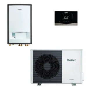 VAILLANT VWL 75/5AS + VWL 77/5IS + VRC 720 SENSOCOMFORT - ZESTAW Z POMPĄ CIEPŁA POWIETRZE/WODA AROTHERM SPLIT 6,7 KW 230 V 0010044151