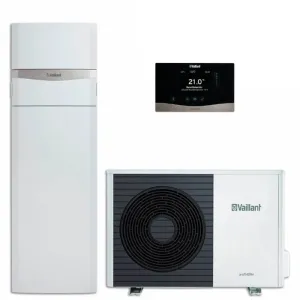 VAILLANT VWL 55/6 + VIH QW 190/6E + VRC 720 SENSOCOMFORT - ZESTAW Z POMPĄ CIEPŁA POWIETRZE/WODA AROTHERM PLUS MONOBLOK 5,4 KW 230 V 0010044180