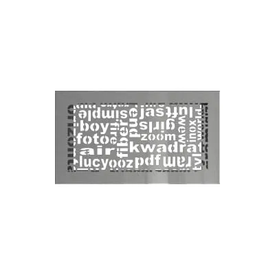 KRATKI KRATKA KOMINKOWA ABC SZLIFOWANA 170X300 MM