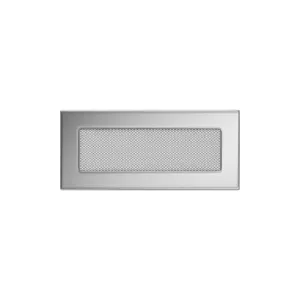 KRATKI KRATKA KOMINKOWA PROSTOKĄTNA NIKLOWANA 110X240 MM