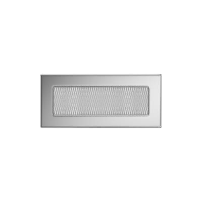 KRATKI KRATKA KOMINKOWA PROSTOKĄTNA NIKLOWANA 110X240 MM